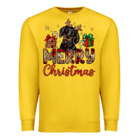 Lemon merry christmas dachshund Premium Sweatshirt - JahusDesignShop