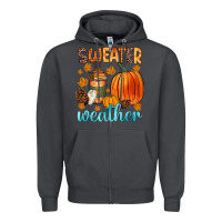 Smoke bonfires flannels s'mores campfires and pumpkins Zipper Hoodie - Zillion Design Studio