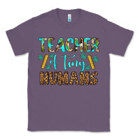 Lavender teacher of tiny humans Classic Tee - BundleAndBundleShop