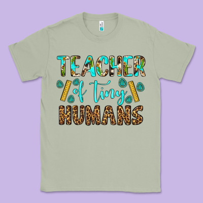 Teacher Of Tiny Humans Classic Tee Designed By Bundleandbundleshop