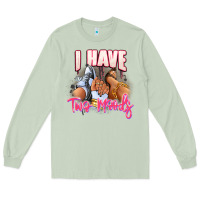 Matcha I have two moods sneaker and heels Long Sleeve Tee - RanaPortraitStore