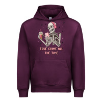Mauve Wine true crime all the time Urban Hoodie - MaliasSmallBusiness