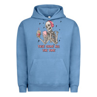 Pigment Pebble Blue true crime all the time Urban Hoodie - MaliasSmallBusiness