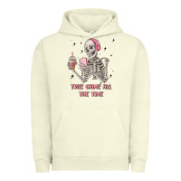 Pigment Pistachio true crime all the time Urban Hoodie - MaliasSmallBusiness