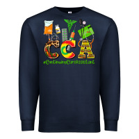 Navy cca  countinuing care assistant juneteenth Premium Sweatshirt - AdoDesignShop