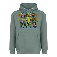 Sage free dad hugs Heavyweight Hoodie - CowhideDigitalArt