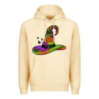 Pina Colada Witch Hat With Spiders Premium Hoodie - Jasminsmagicworld