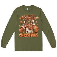 Army Green Have a melanin Christmas black girl sneakers Long Sleeve Tee - RanaPortraitStore