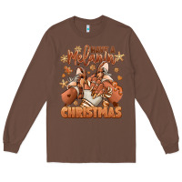 Chestnut Have a melanin Christmas black girl sneakers Long Sleeve Tee - RanaPortraitStore