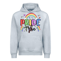 Heather Grey pride tribe Urban Hoodie - MaliasSmallBusiness