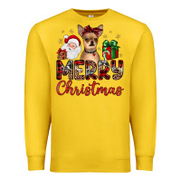 Lemon merry christmas chihuahua Premium Sweatshirt - JahusDesignShop