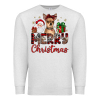 Oatmeal Heather merry christmas chihuahua Premium Sweatshirt - JahusDesignShop