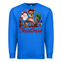 True Royal merry christmas chihuahua Premium Sweatshirt - JahusDesignShop
