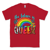 Red the future is queer Classic Tee - texasbilliewilder