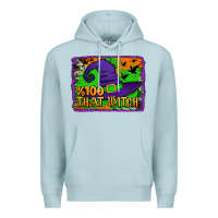 Blue Mist Witch's Hat 100 That Witch Premium Hoodie - Jasminsmagicworld