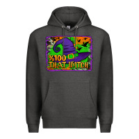 Charcoal Heather Witch's Hat 100 That Witch Premium Hoodie - Jasminsmagicworld