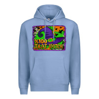 Colony Blue Witch's Hat 100 That Witch Premium Hoodie - Jasminsmagicworld