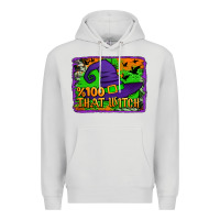 Dove Grey Witch's Hat 100 That Witch Premium Hoodie - Jasminsmagicworld