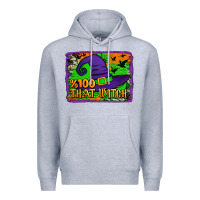 Heather Grey Witch's Hat 100 That Witch Premium Hoodie - Jasminsmagicworld