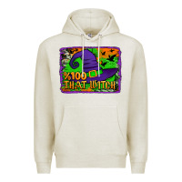 Oatmeal Heather Witch's Hat 100 That Witch Premium Hoodie - Jasminsmagicworld