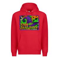 Red Witch's Hat 100 That Witch Premium Hoodie - Jasminsmagicworld