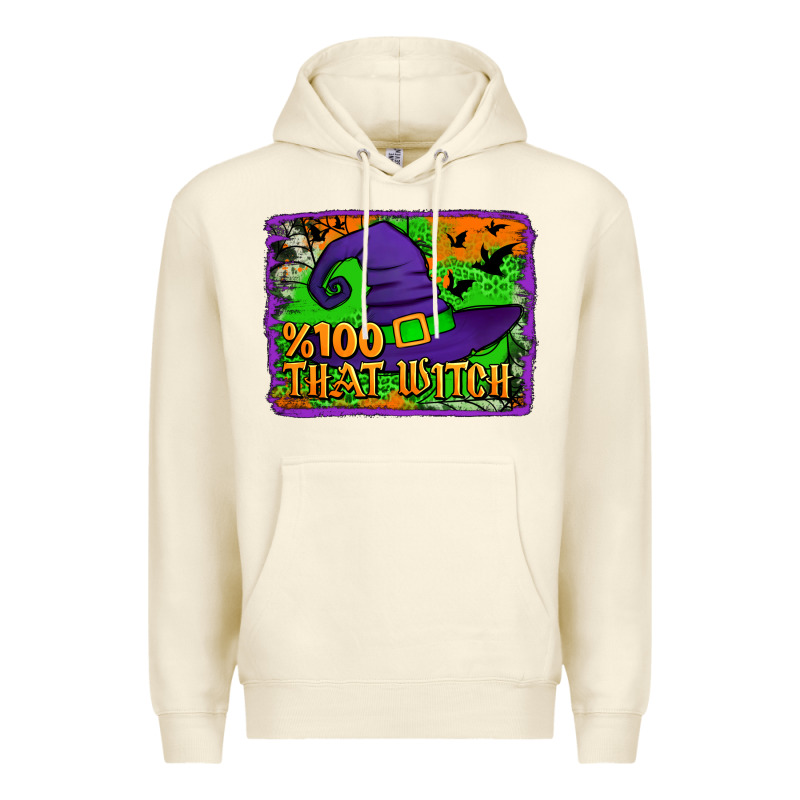 Witch's Hat 100 That Witch Premium Hoodie by Jasminsmagicworld | Teevron