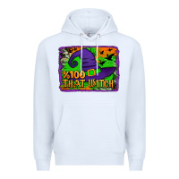 White Witch's Hat 100 That Witch Premium Hoodie - Jasminsmagicworld