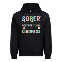Black people dont need to be sober and drugfree to deserve food Urban Hoodie - MaliasSmallBusiness