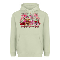 Matcha just  girl who loves valentines day Heavyweight Hoodie - RacoonDesign