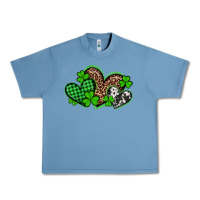 Pebble Blue st patricks day western hearts Urban Heavy Tee - Artiststas