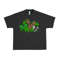 Pigment Black st patricks day western hearts Urban Heavy Tee - Artiststas