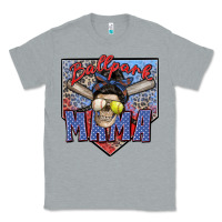 Heather Grey ballpark mama Classic Tee - Zillion Design Studio