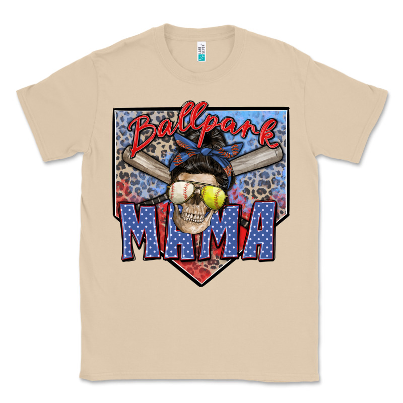 Ballpark Mama Classic Tee by Zillion Design Studio | Teevron