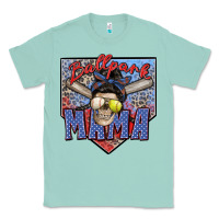 Seafoam ballpark mama Classic Tee - Zillion Design Studio