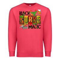 Cardinal black nurse magic Premium Sweatshirt - AdoDesignShop