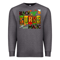 Charcoal Heather black nurse magic Premium Sweatshirt - AdoDesignShop