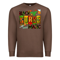 Chestnut black nurse magic Premium Sweatshirt - AdoDesignShop