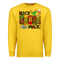 Lemon black nurse magic Premium Sweatshirt - AdoDesignShop