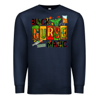 Navy black nurse magic Premium Sweatshirt - AdoDesignShop