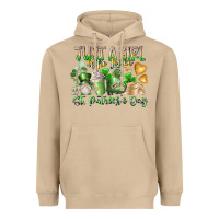 Mushroom Just a Girl who Loves Saint Patrick's Day Heavyweight Hoodie - RacoonDesign