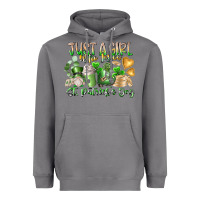 Storm Just a Girl who Loves Saint Patrick's Day Heavyweight Hoodie - RacoonDesign