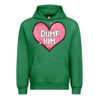 Emerald dump him valentines day Urban Hoodie - MaliasSmallBusiness