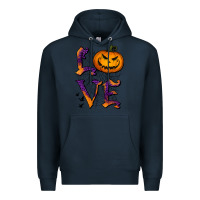 Navy Love Halloween Premium Hoodie - Jasminsmagicworld