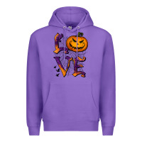 Purple Love Halloween Premium Hoodie - Jasminsmagicworld