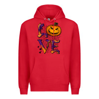 Red Love Halloween Premium Hoodie - Jasminsmagicworld