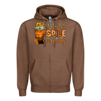 Chestnut pumpkin spice everything Zipper Hoodie - Zillion Design Studio