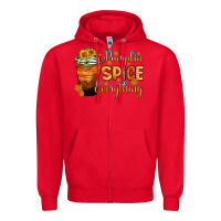 Red pumpkin spice everything Zipper Hoodie - Zillion Design Studio