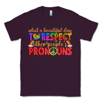 Plum what a beautiful day to respect other peoples pron Classic Tee - texasbilliewilder