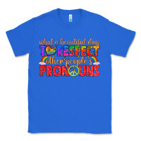 True Royal what a beautiful day to respect other peoples pron Classic Tee - texasbilliewilder