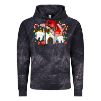 Cloud Black dental Christmas teeth and candies Vintage Hoodie - AdoDesignShop